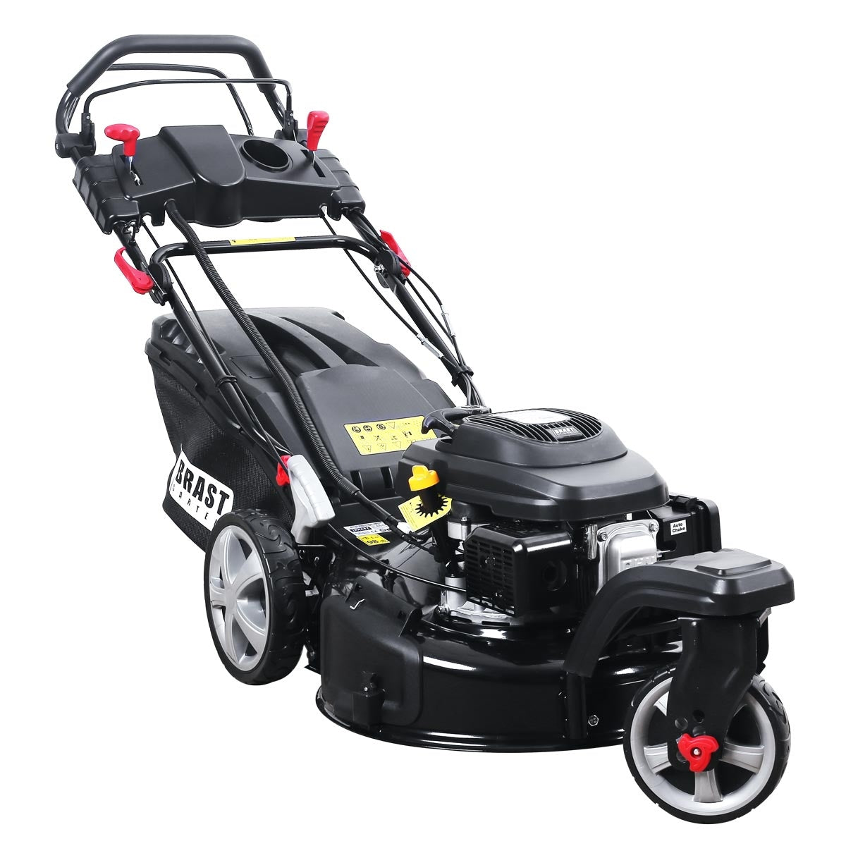 BRAST Benzin Rasenmäher 21196 Trike ESTART SPEED