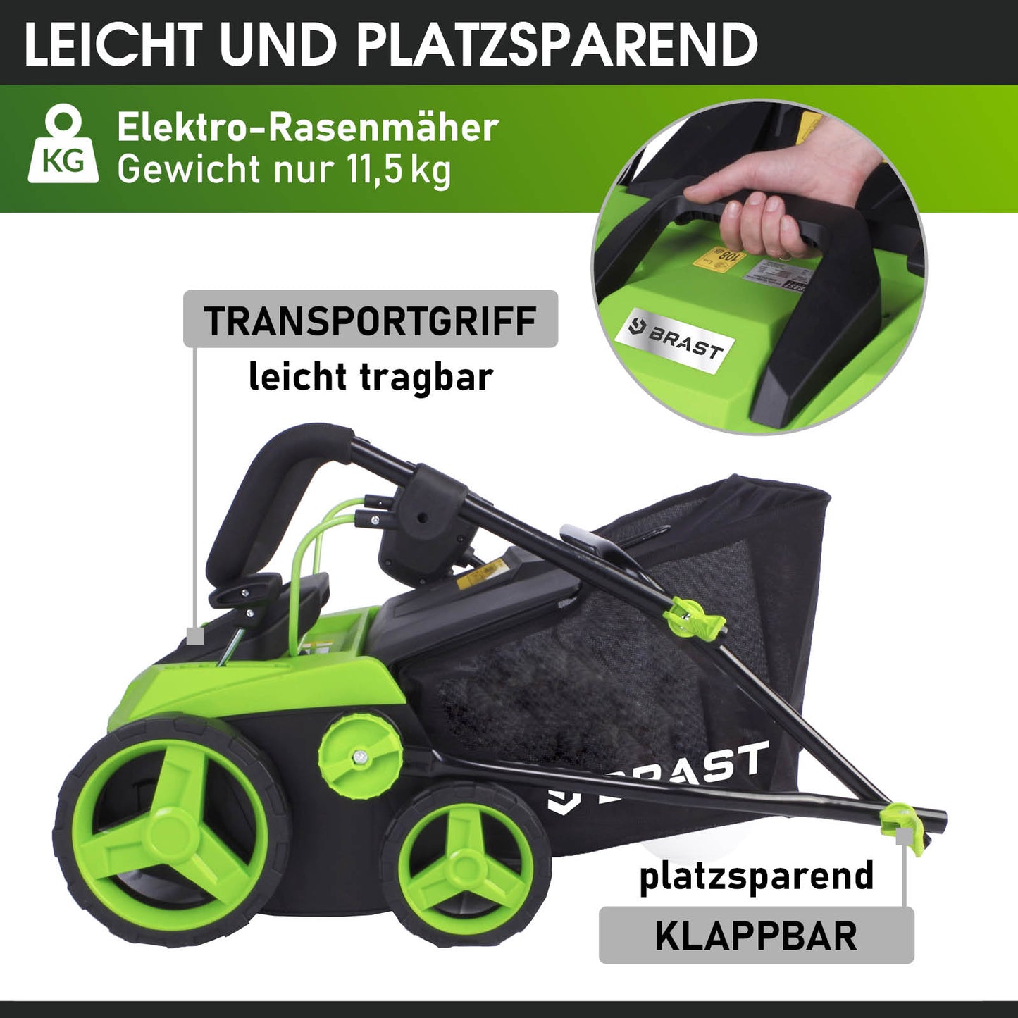 BRAST Elektro Vertikutierer 3800