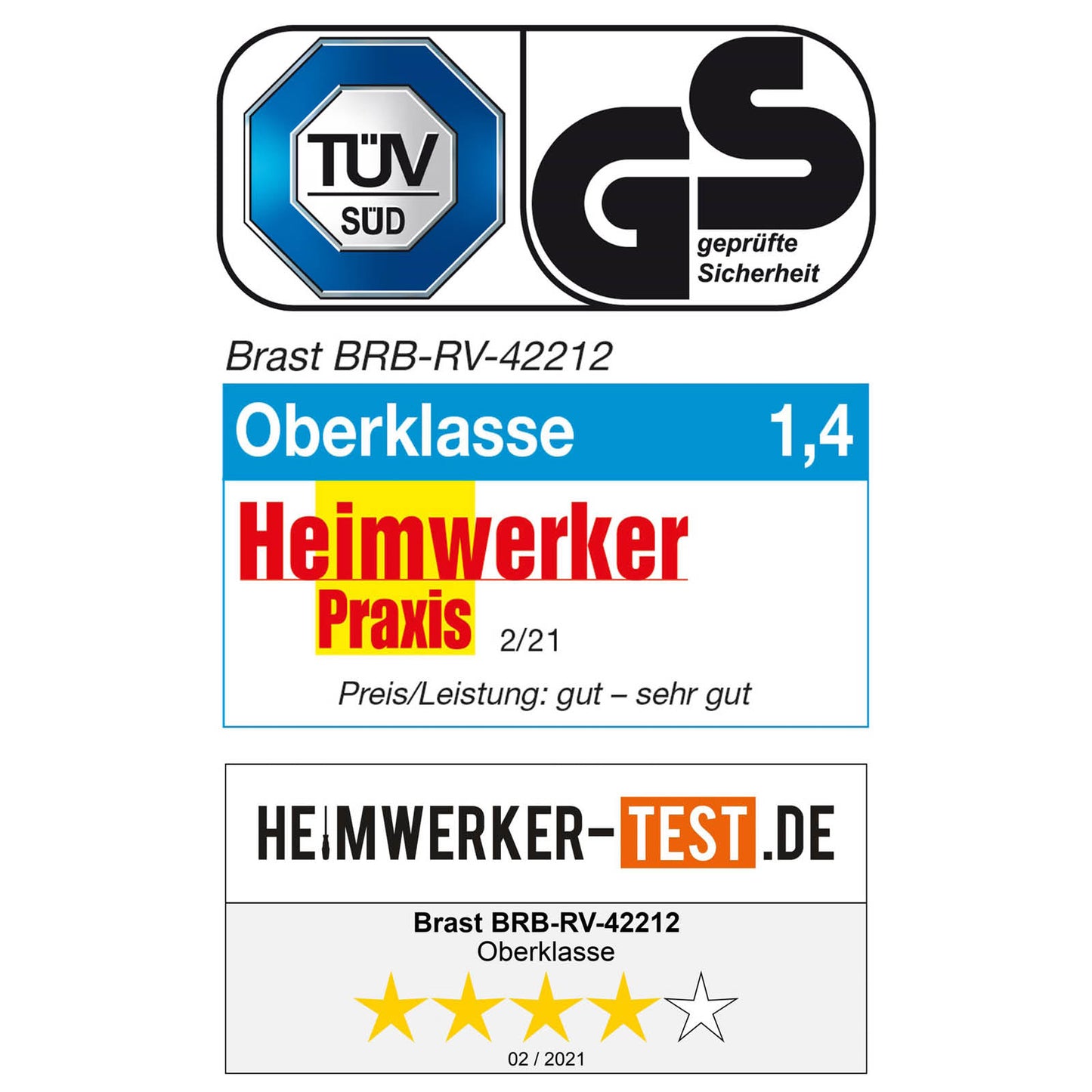 BRAST Benzin Vertikutierer 42212