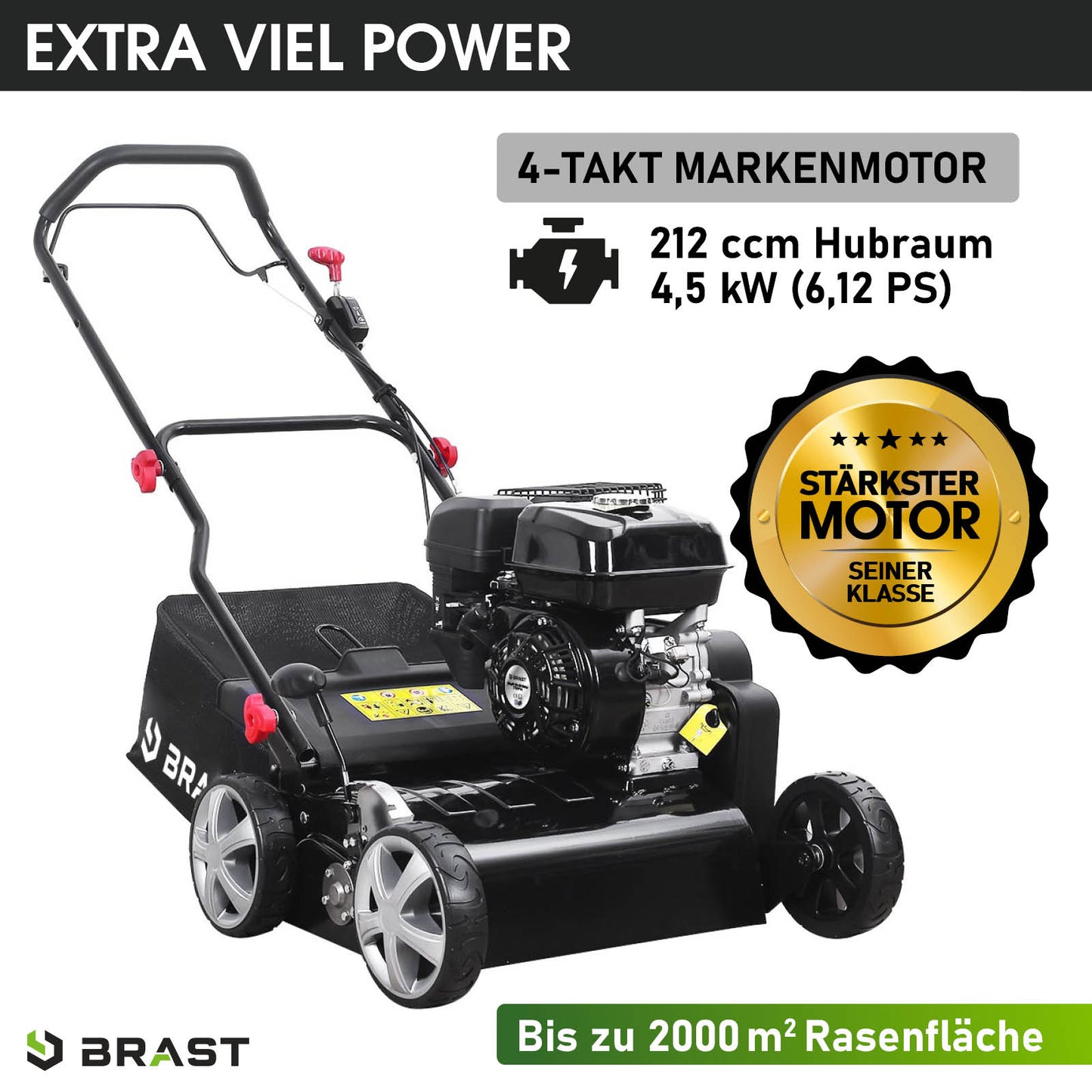 BRAST Benzin Vertikutierer 42212