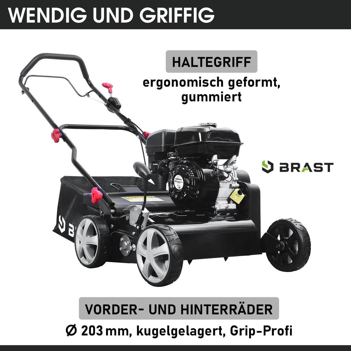 BRAST Benzin Vertikutierer 42212