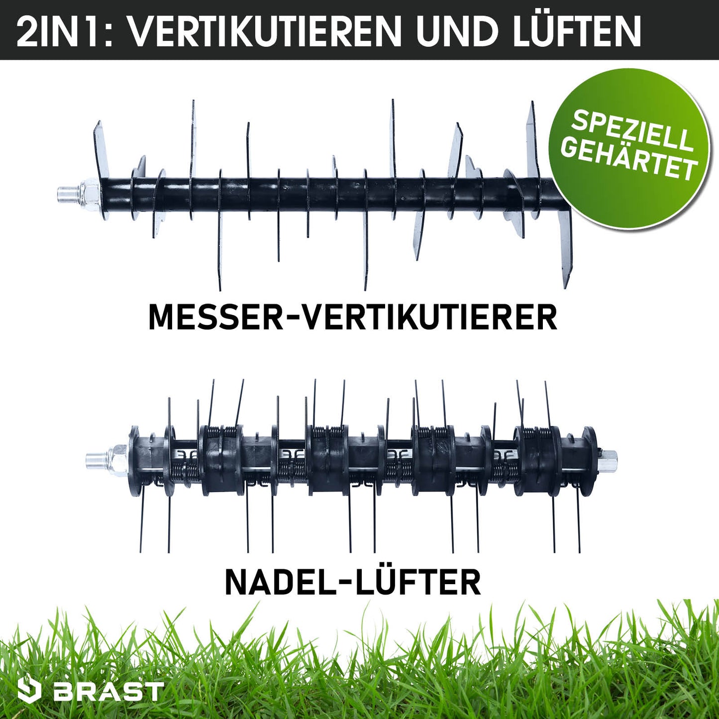BRAST Benzin Vertikutierer 42212