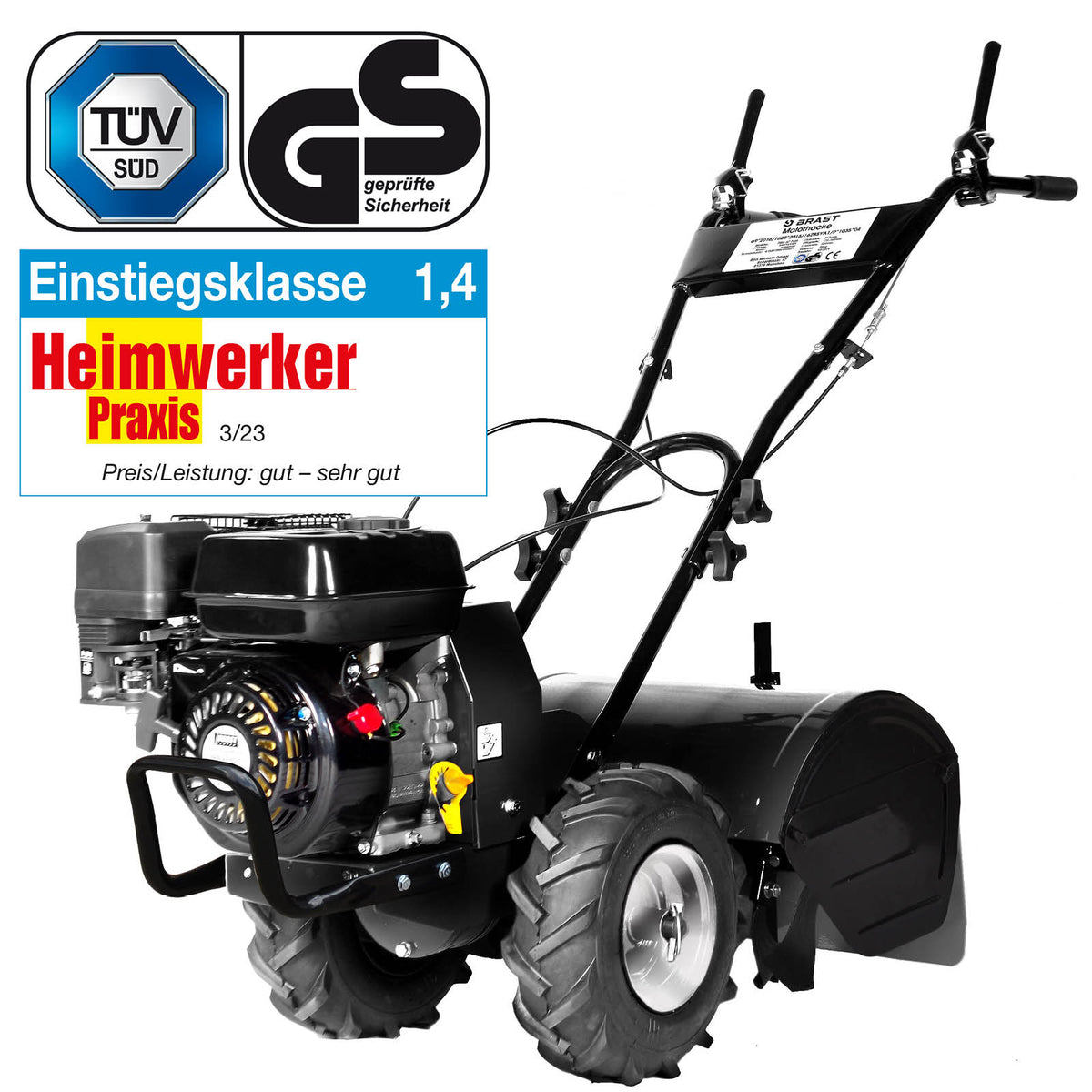 BRAST Benzin Motorhacke 7000