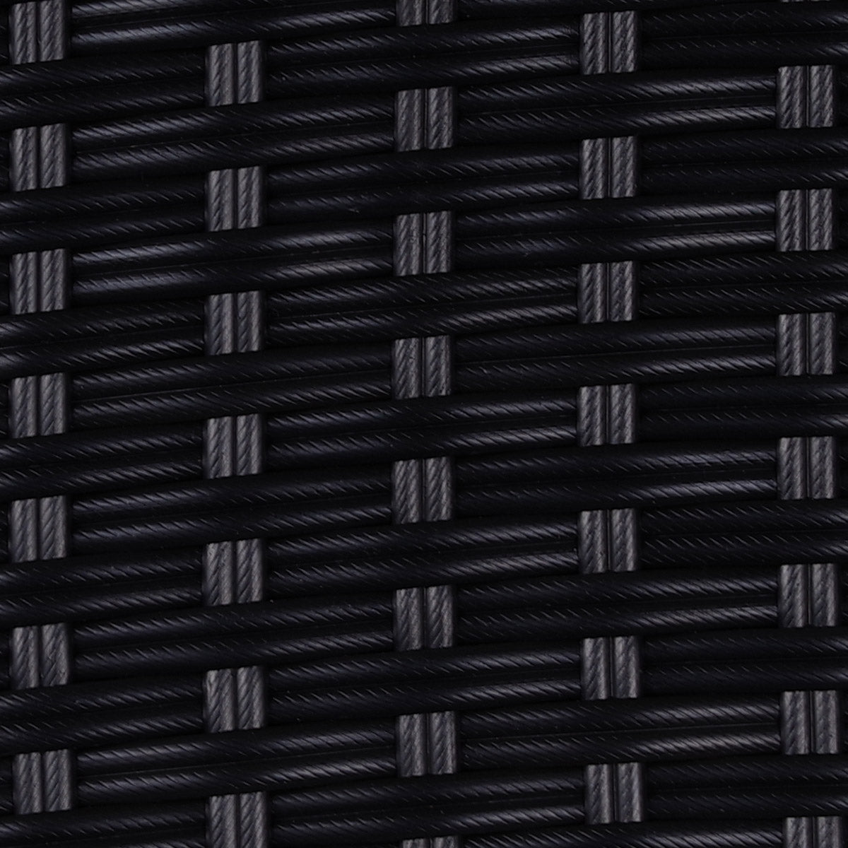 Polyrattan Essgruppe CAMOUFLAGE DELUXE 9tlg schwarz