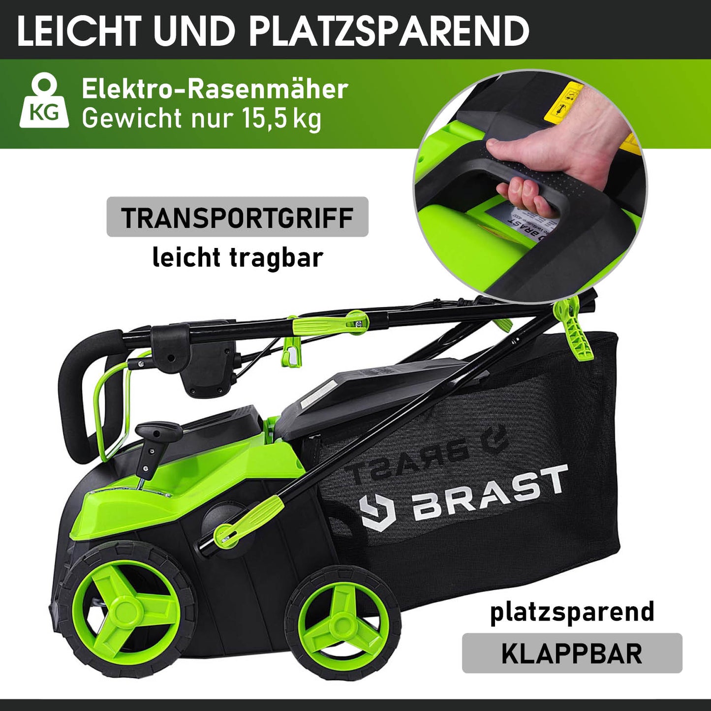 BRAST Elektro 2in1 Vertikutierer 4000