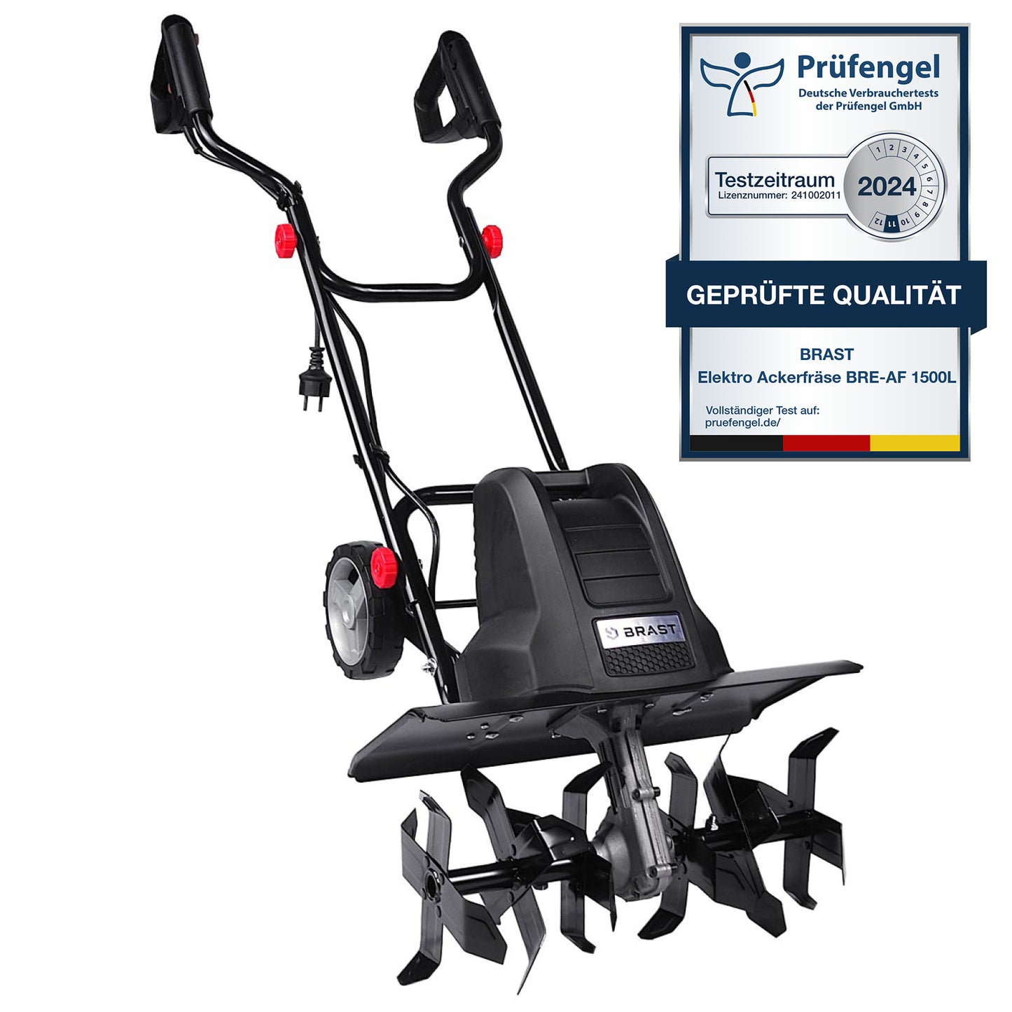 BRAST Elektro Motorhacke 1500L