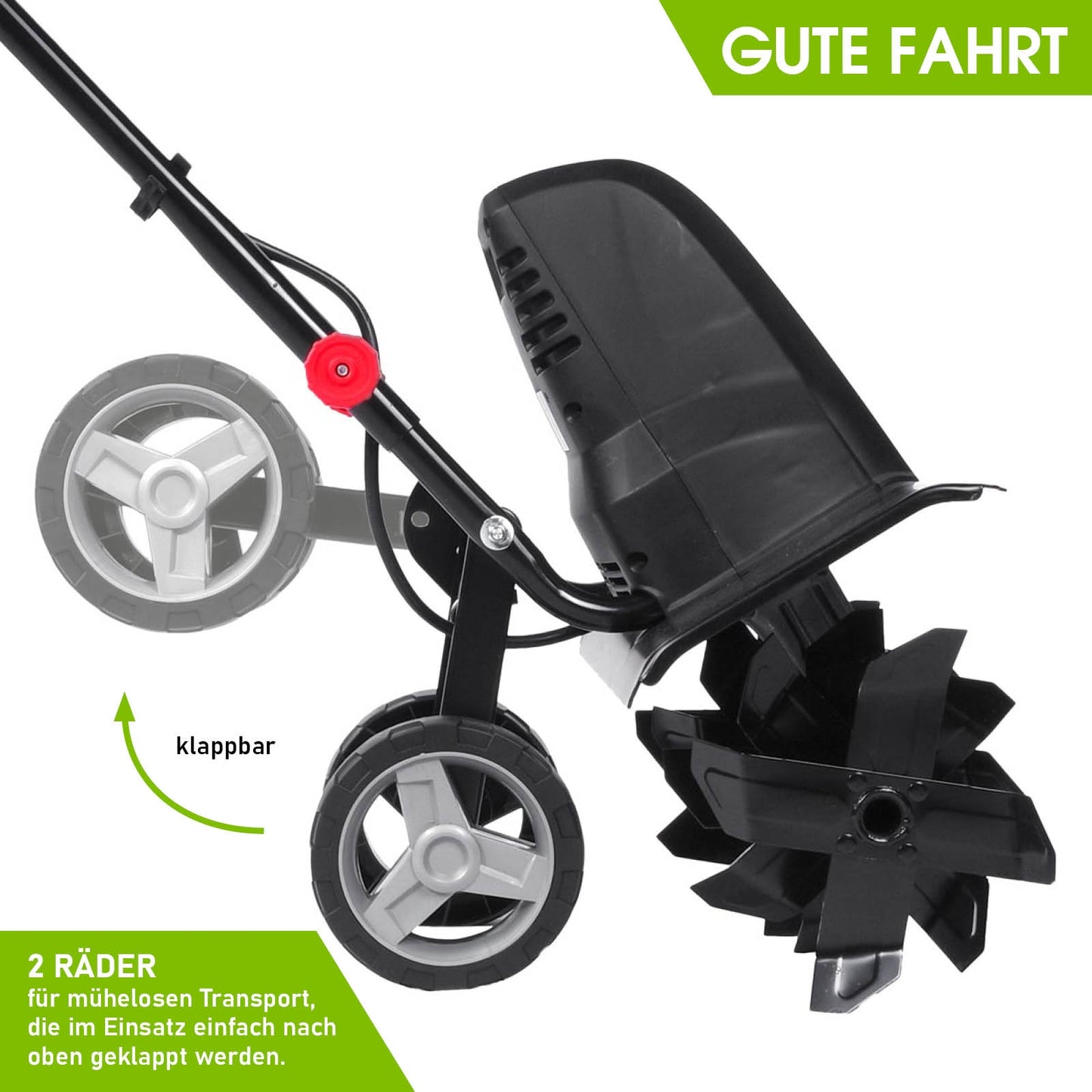 BRAST Elektro Motorhacke 1500L