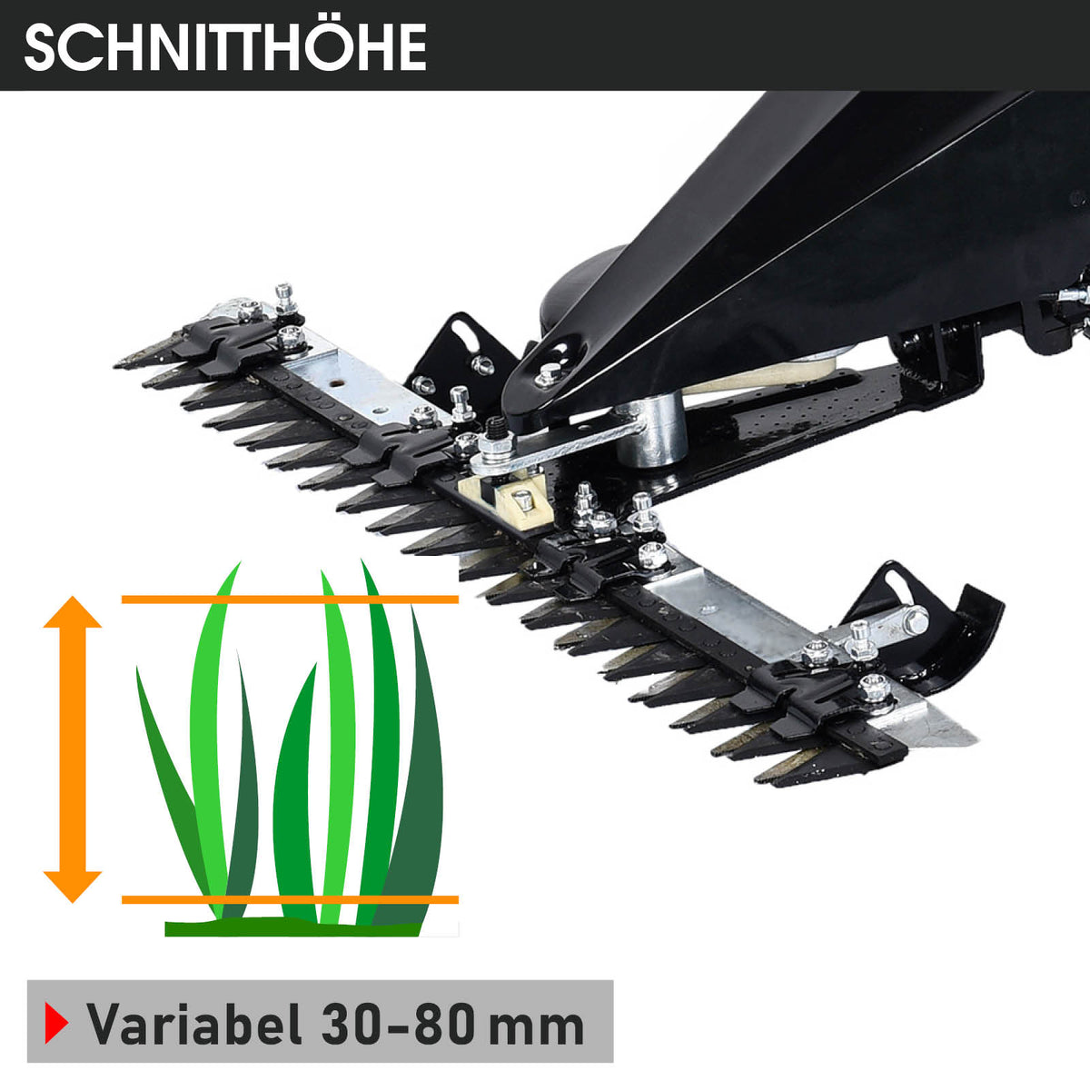 BRAST Benzin Balkenmäher 38200