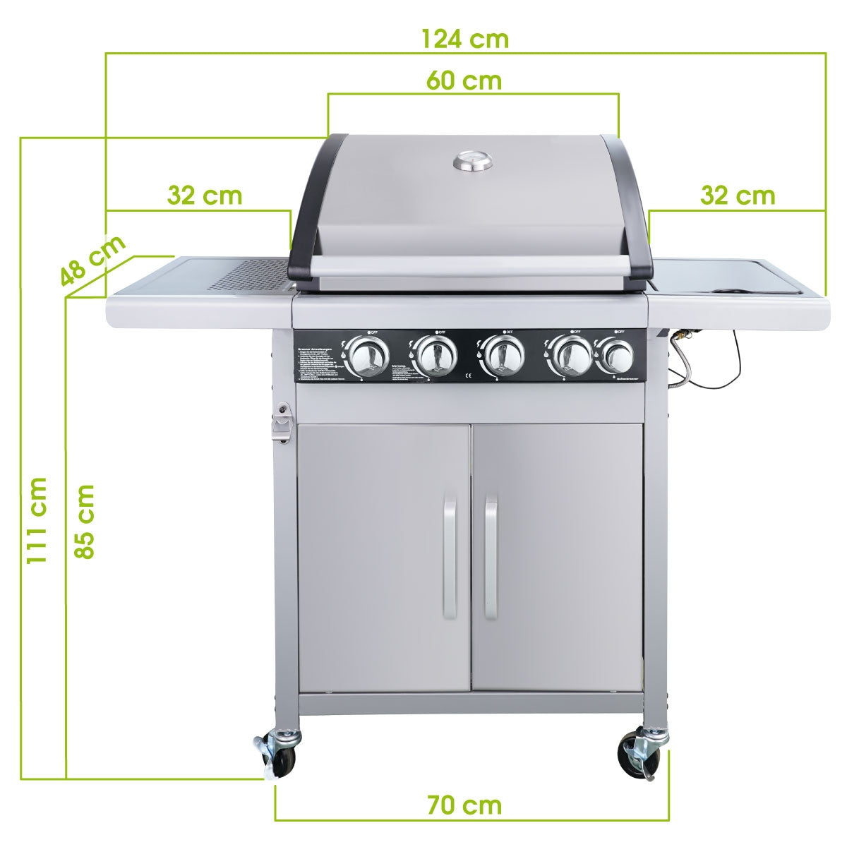 BRAST Gasgrill 5000 (4+1)