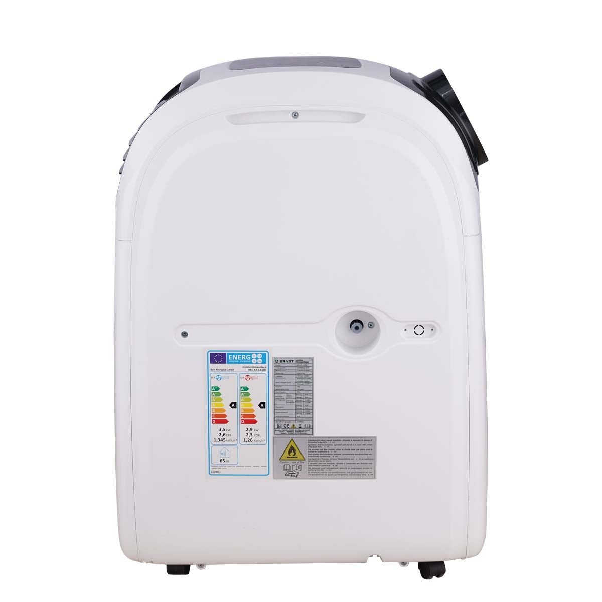 BRAST mobile Klimaanlage mit Heizfunktion