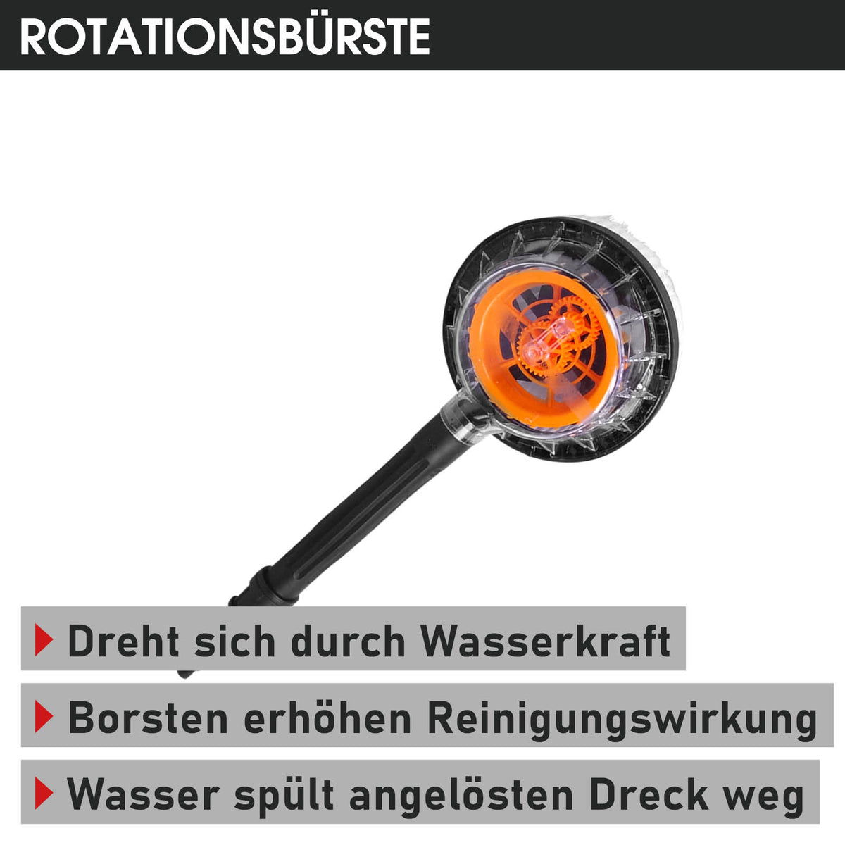BRAST Hochdruckreiniger 2400 Watt 180bar Arbeitsdruck