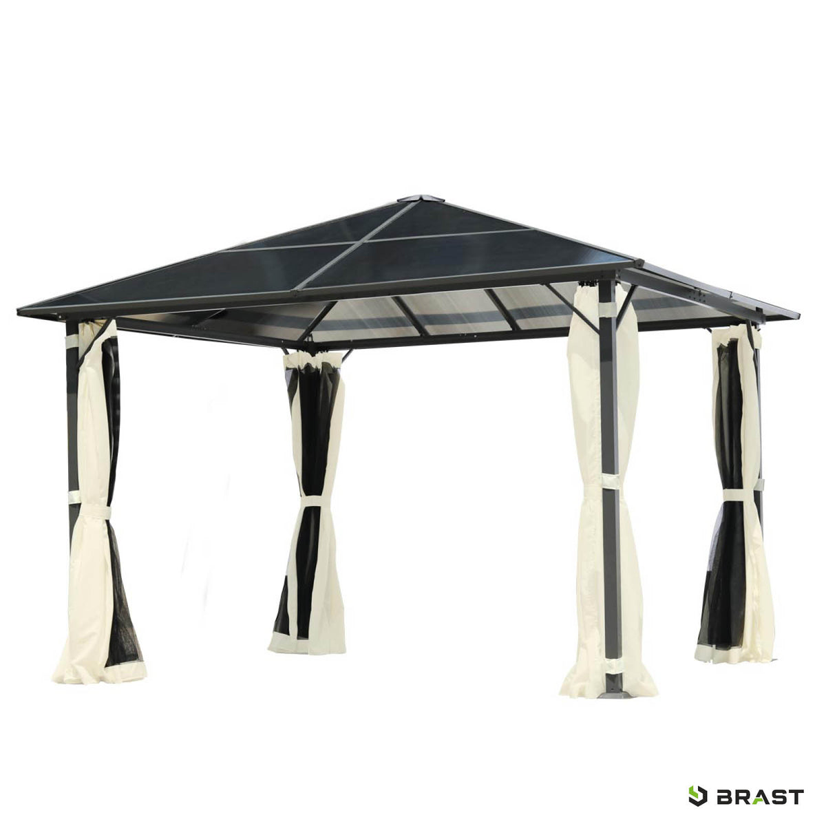 Alu-Pavillon Summerdream 3x3m beige