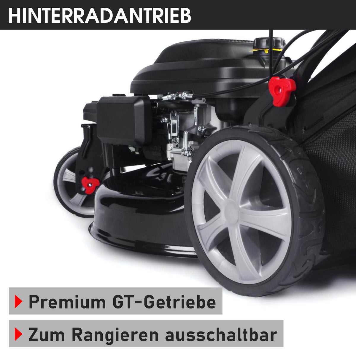 BRAST Benzin Rasenmäher 21224 Trike