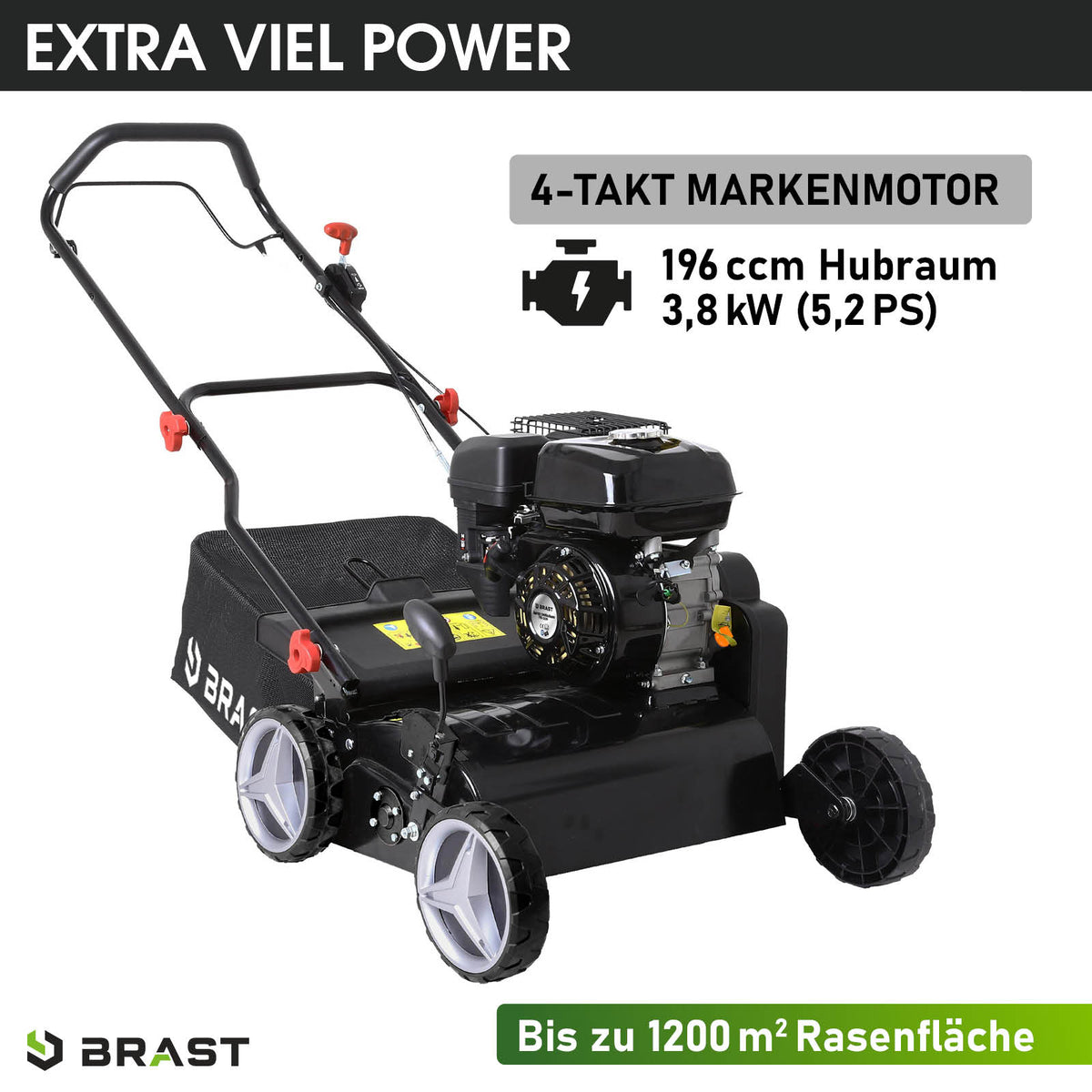 BRAST Benzin Vertikutierer 38196