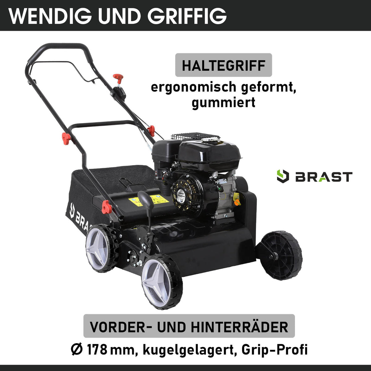BRAST Benzin Vertikutierer 38196