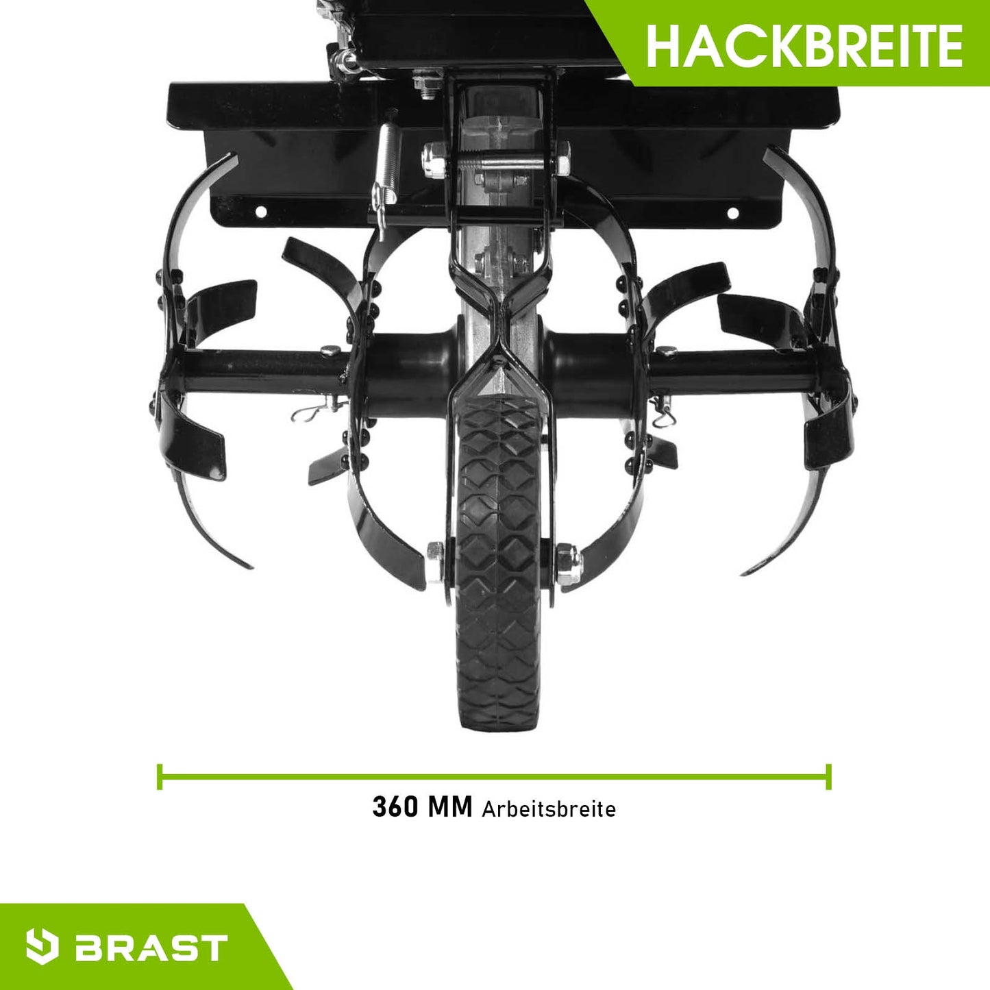 BRAST Benzin Motorhacke 5500s