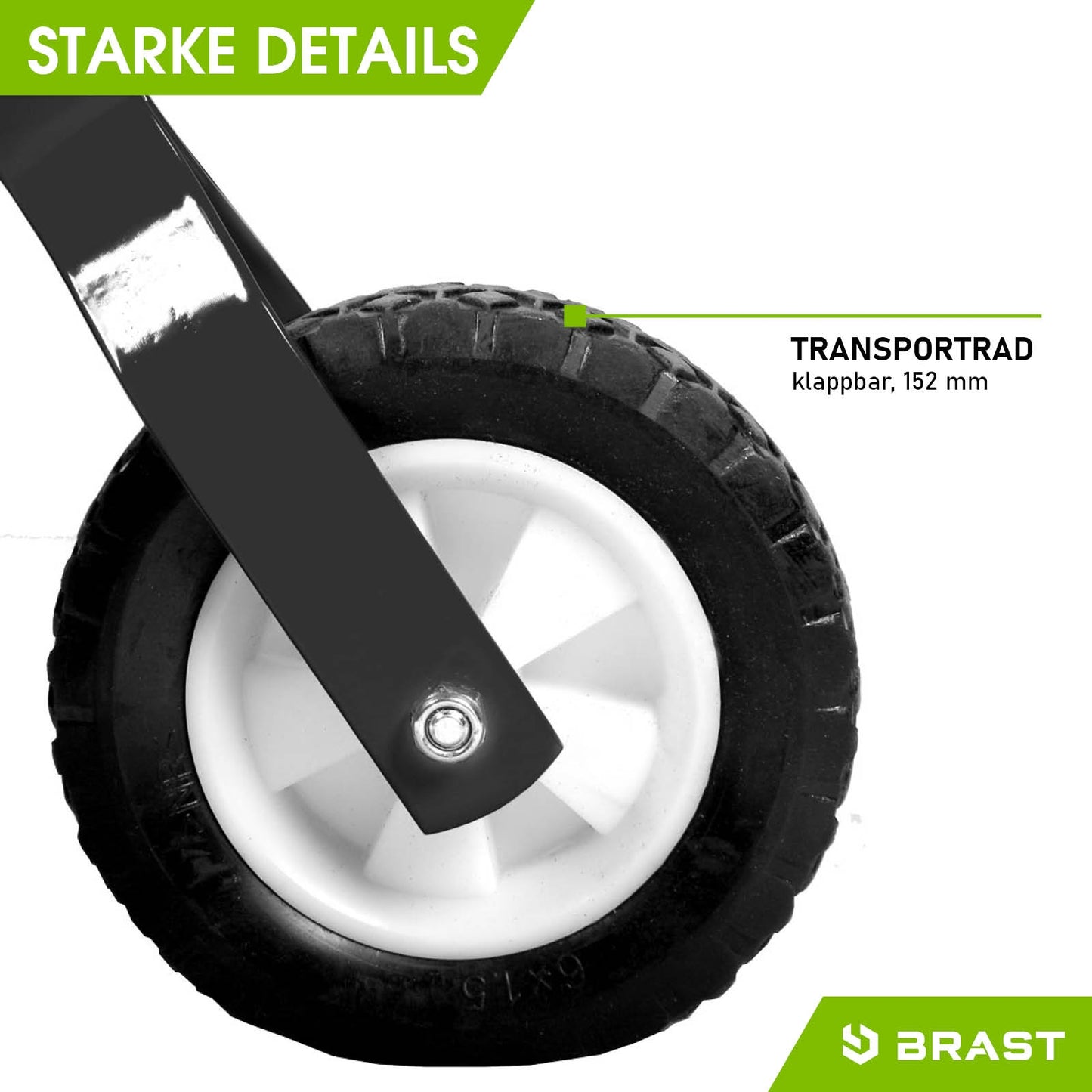 BRAST Benzin Motorhacke 5500s