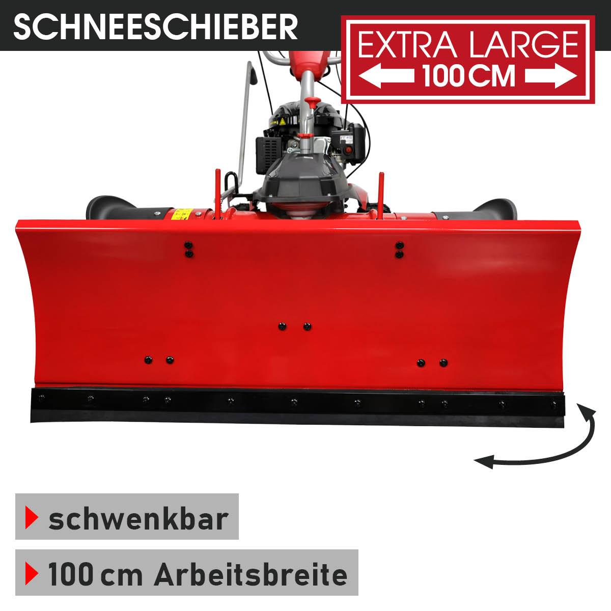 BRAST Benzin Kehrmaschine 3in1 XXL ESTART