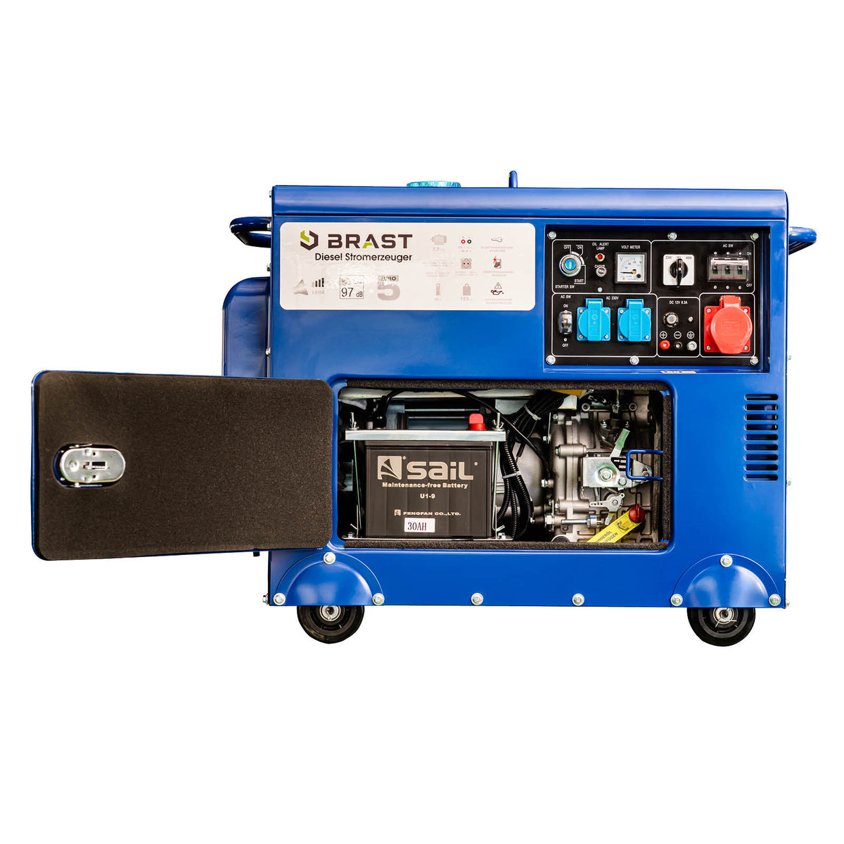 Diesel Generator Stromerzeuger 6000