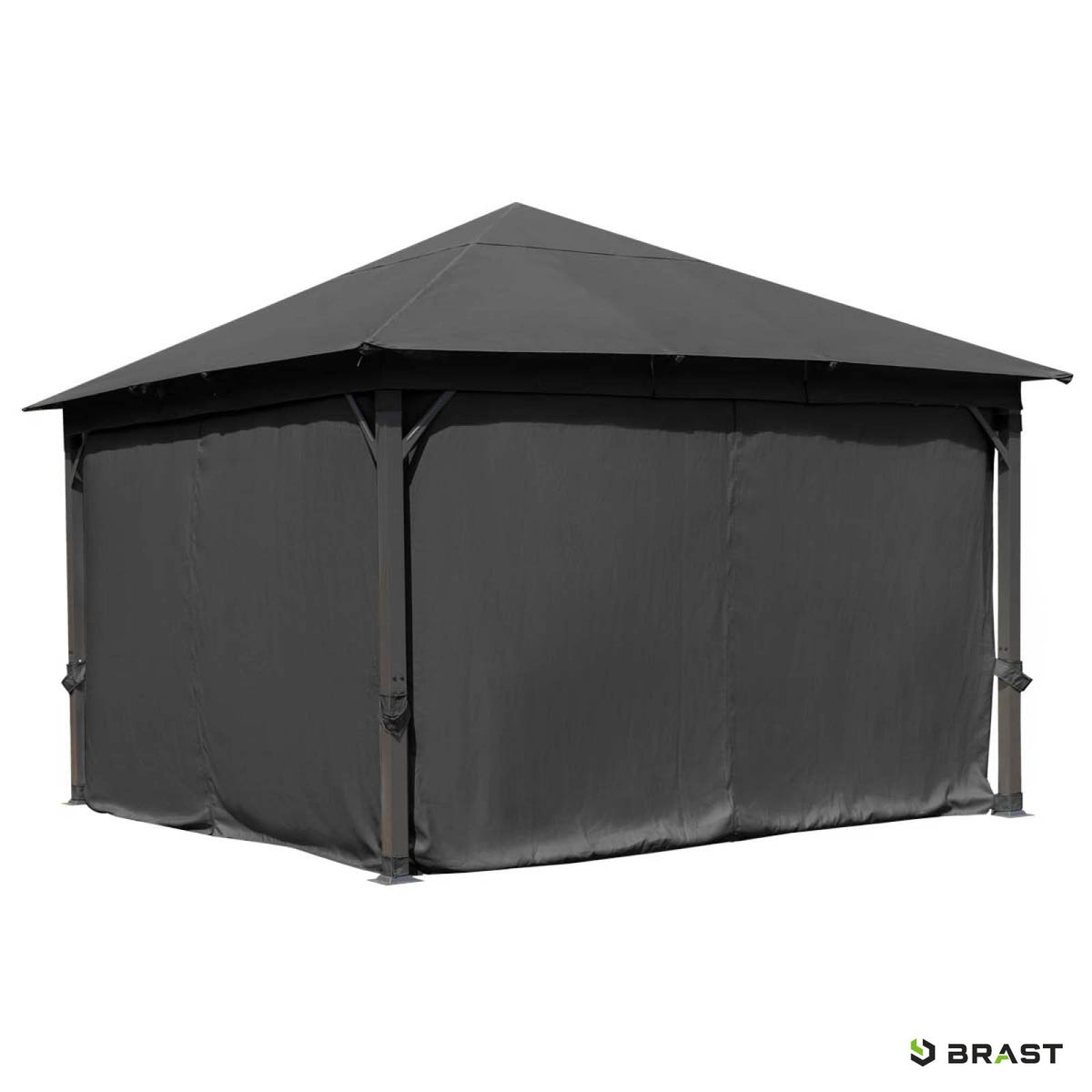 Alu Pavillon INFINITY 3x4m dunkelgrau