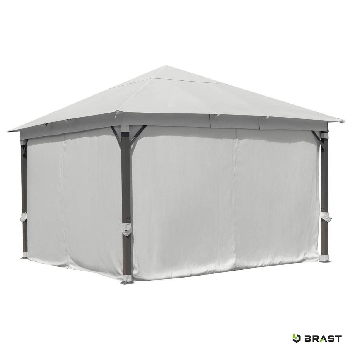 Alu Pavillon INFINITY 3x4m hellgrau
