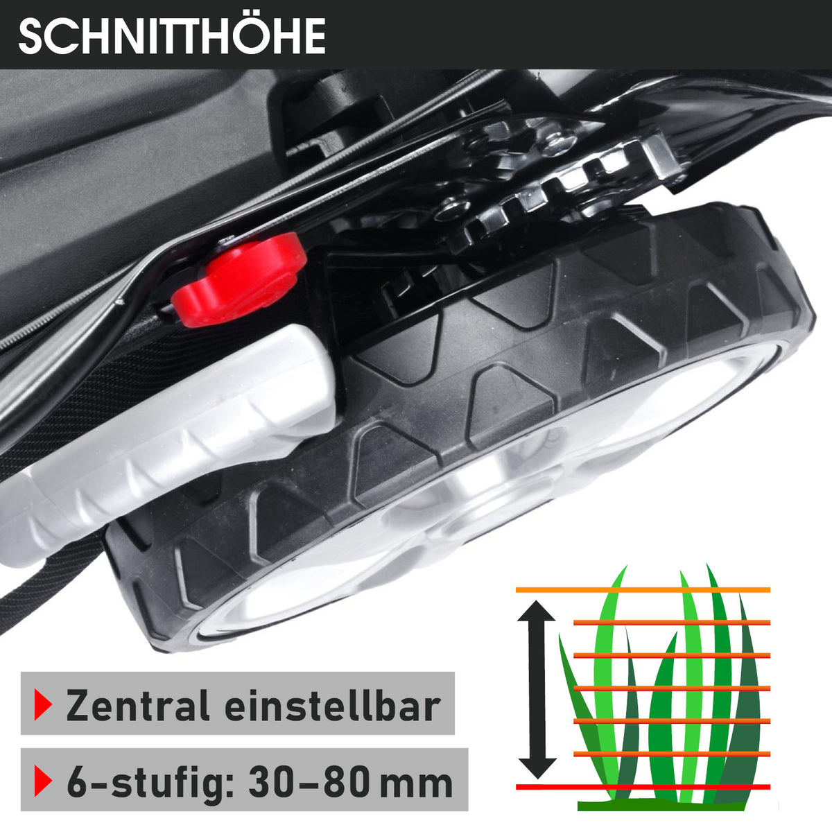 Benzin Rasenmäher 22224 inkl. Motoröl