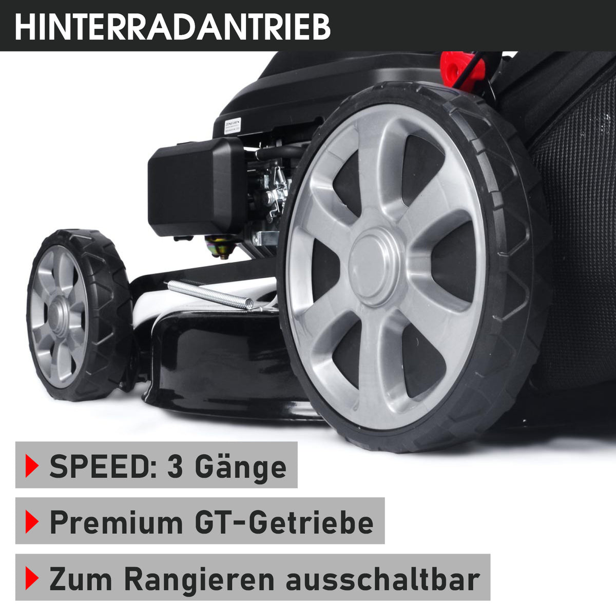Benzin Rasenmäher 22224 SPEED inkl. Motoröl
