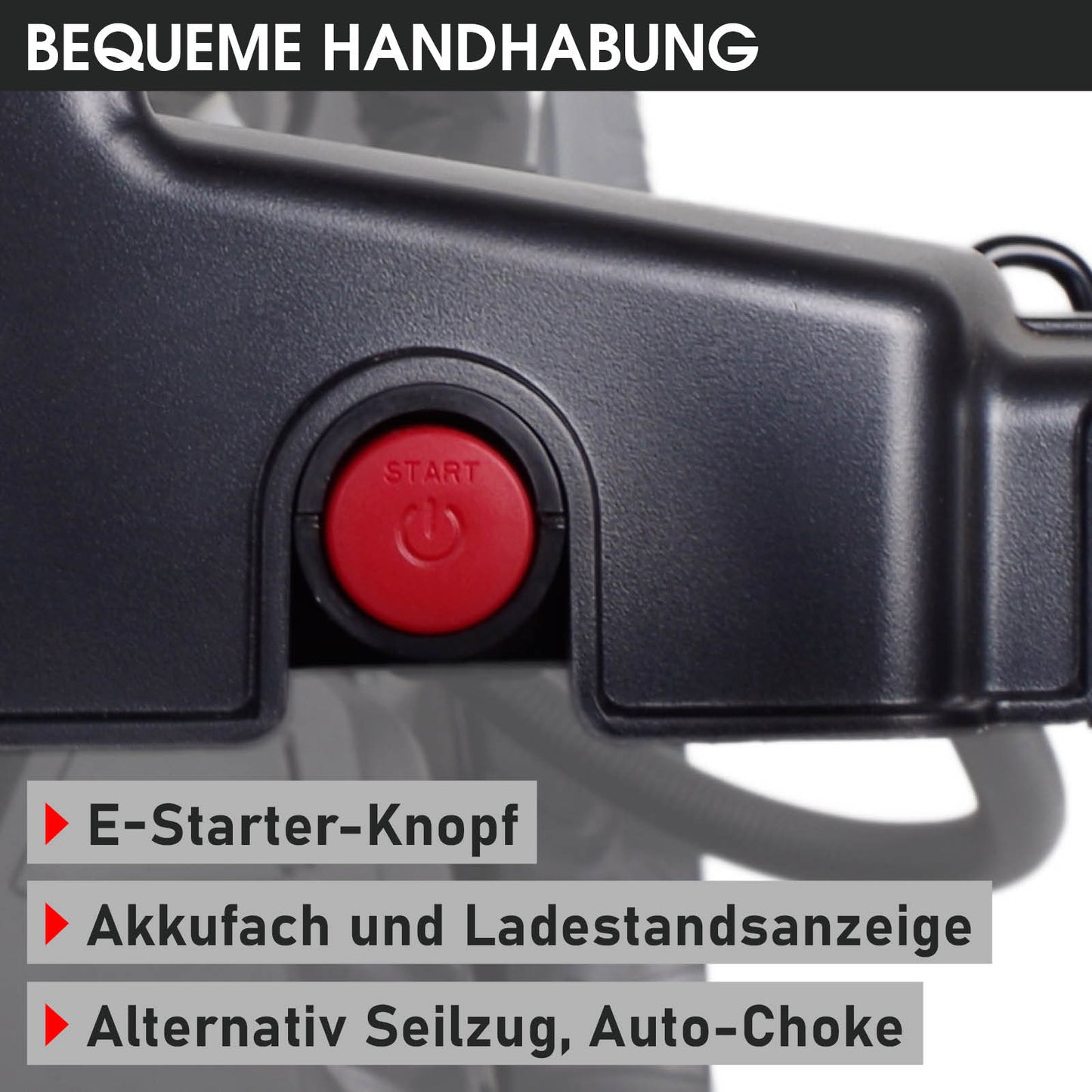 Benzin Rasenmäher 22224 ESTART SPEED inkl. Motoröl