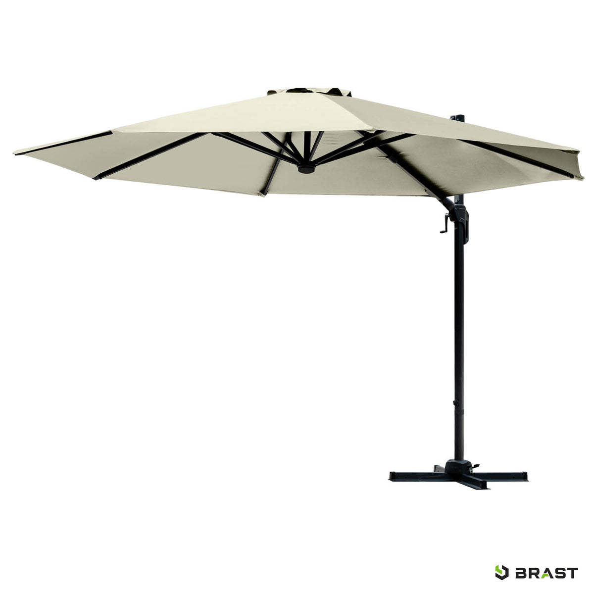 Alu Ampelschirm 300cm beige