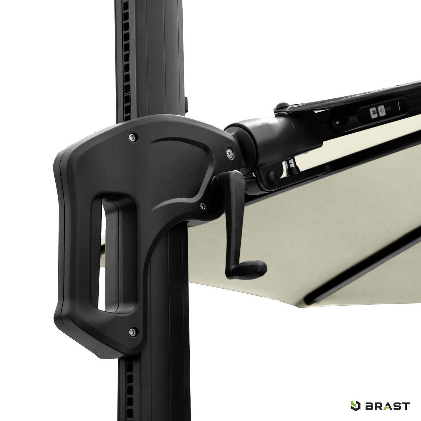 Alu Ampelschirm 360cm beige