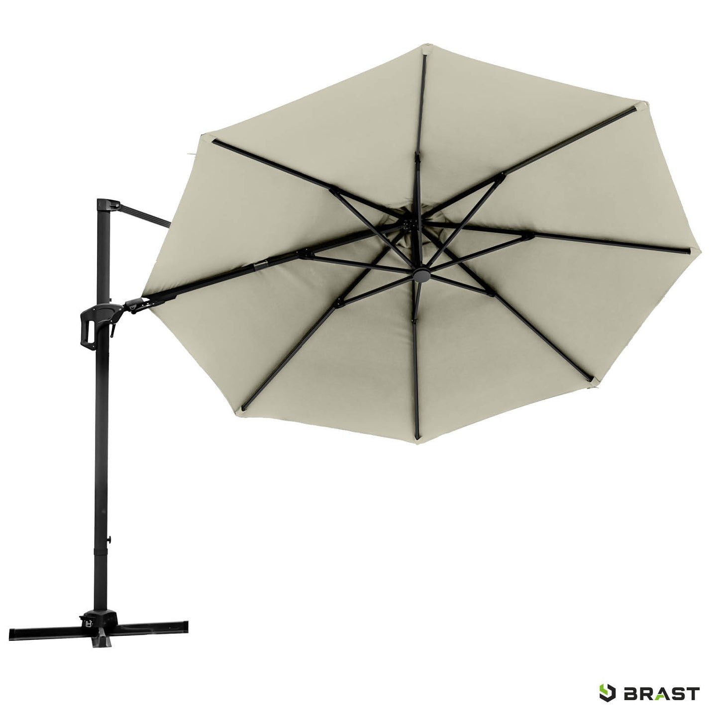Alu Ampelschirm 360cm beige