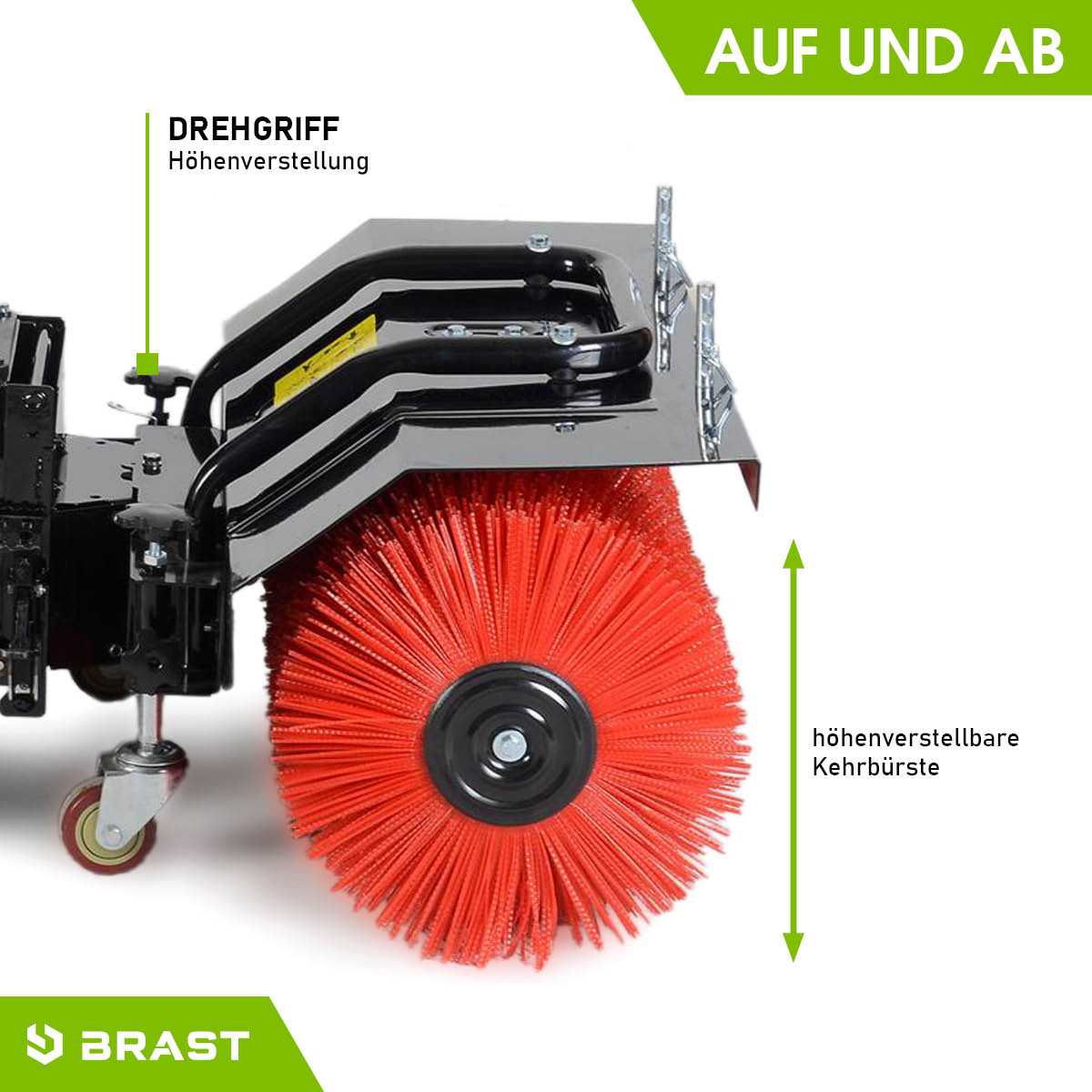 BRAST Benzin Kehrmaschine 3in1 3100 ESTART