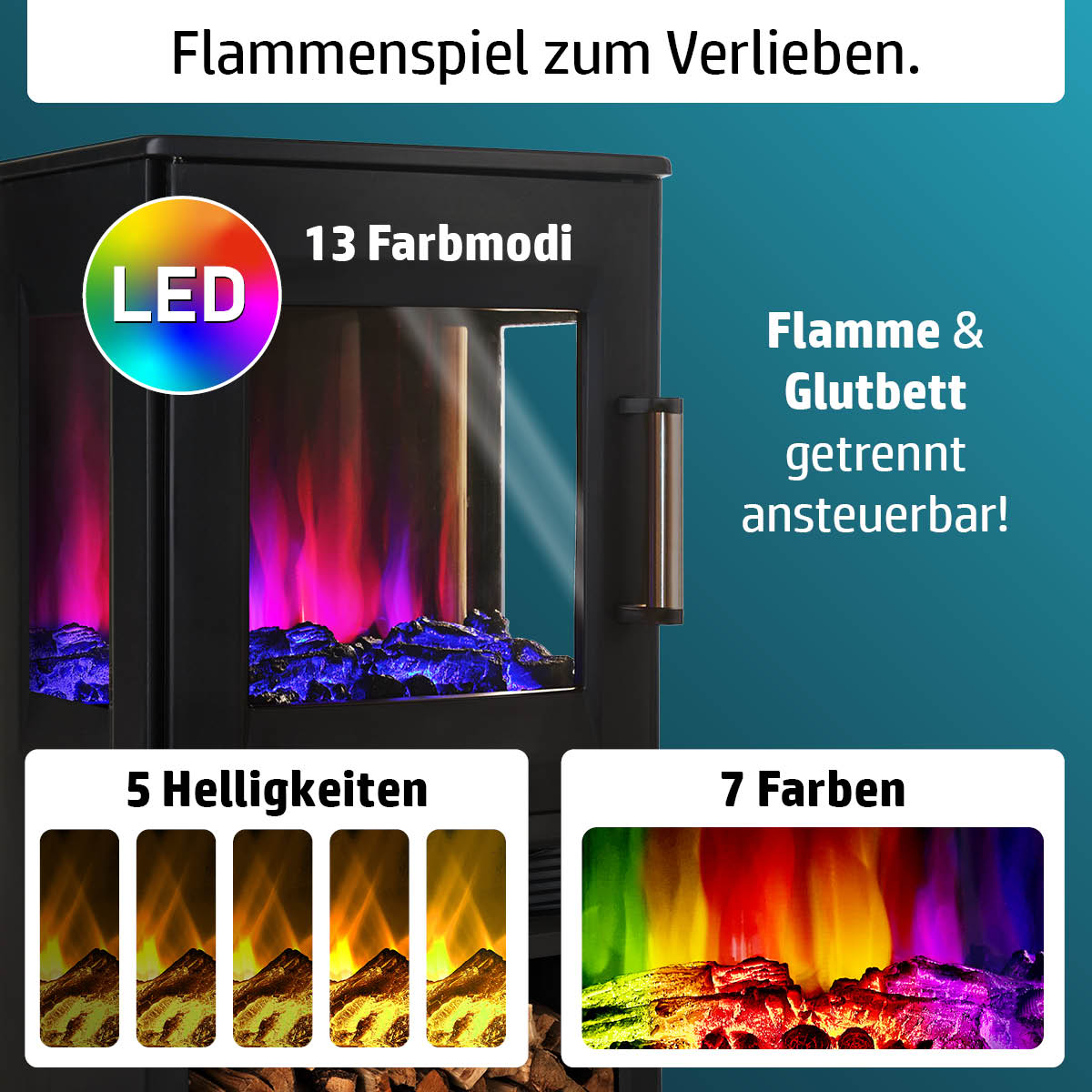 Ambiness Elektrokamin Magnus
