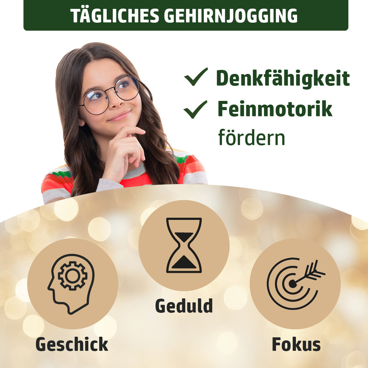 Adventskalender Knobelspiele aus Holz