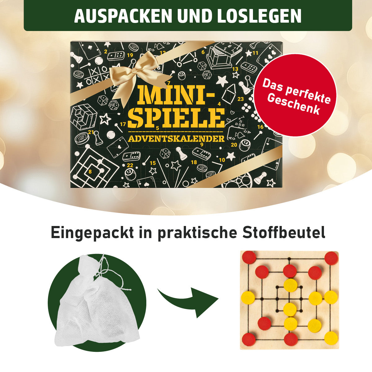 Adventskalender Mini-Spiele