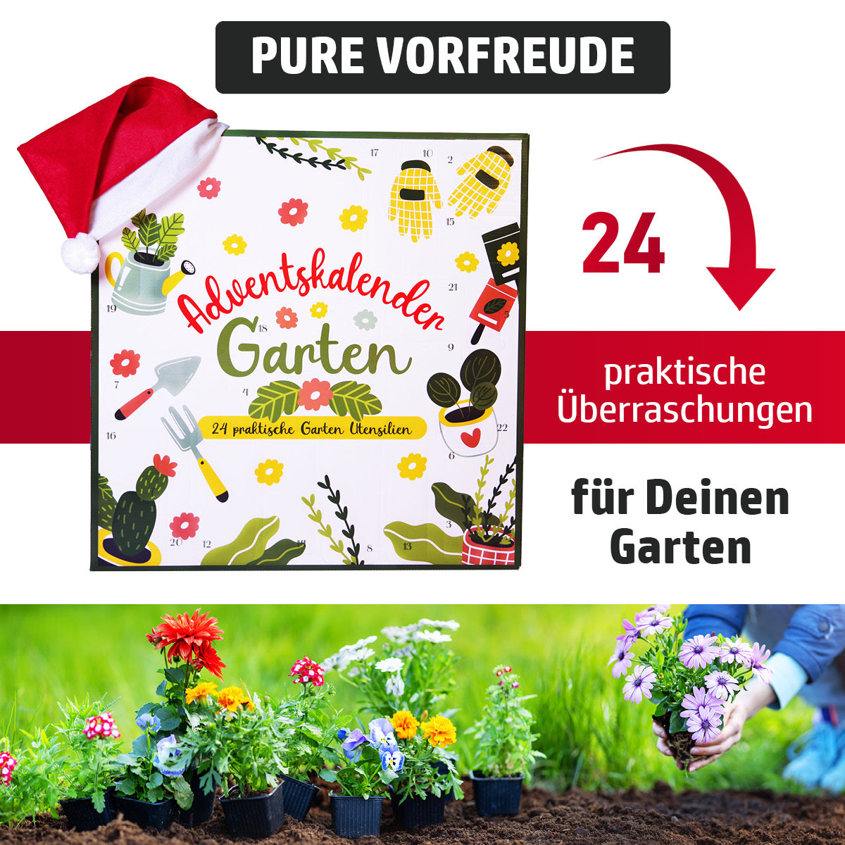 Adventskalender Garten