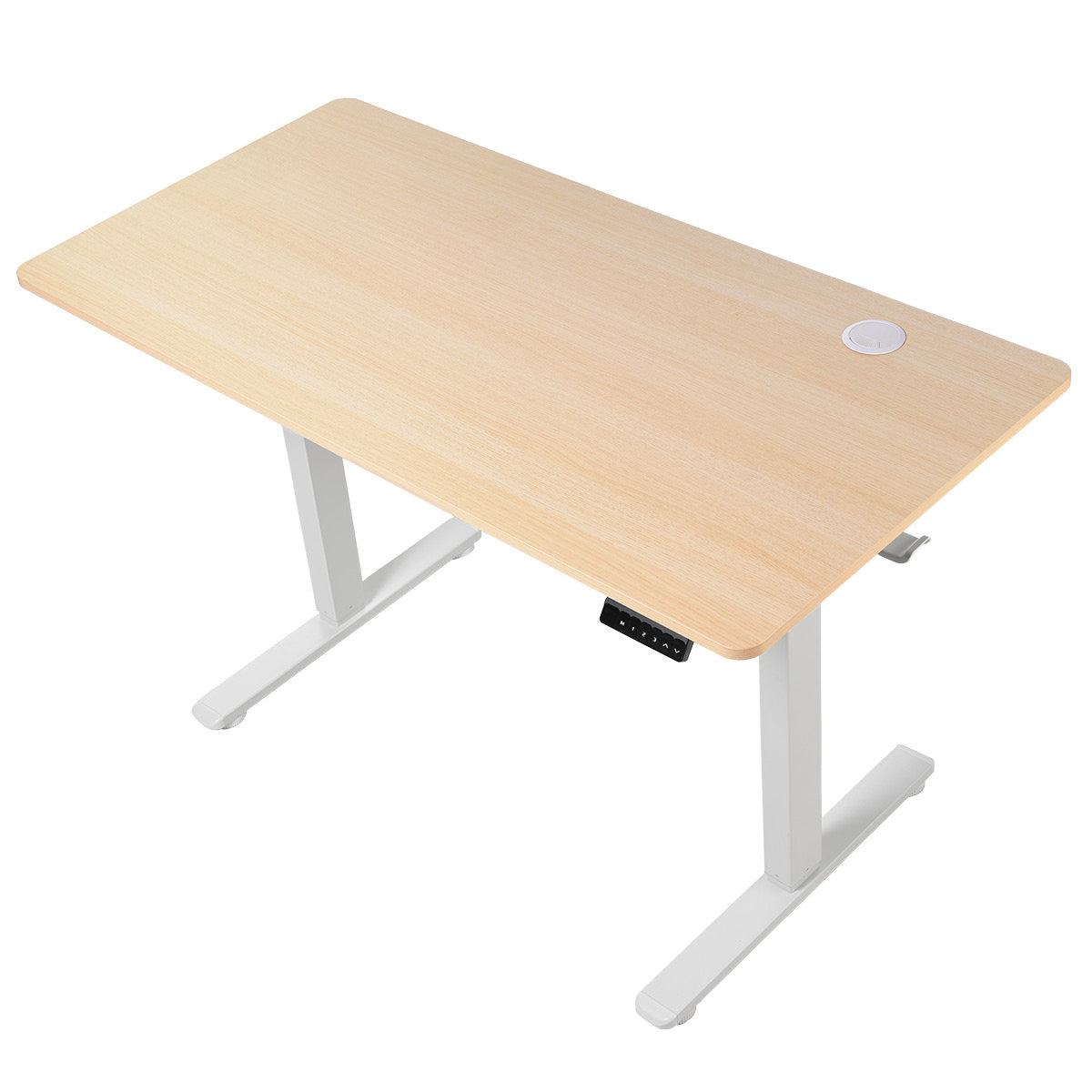 Ambiness höhenverstellbarer Schreibtisch FlexxPro 100x60 ahorn
