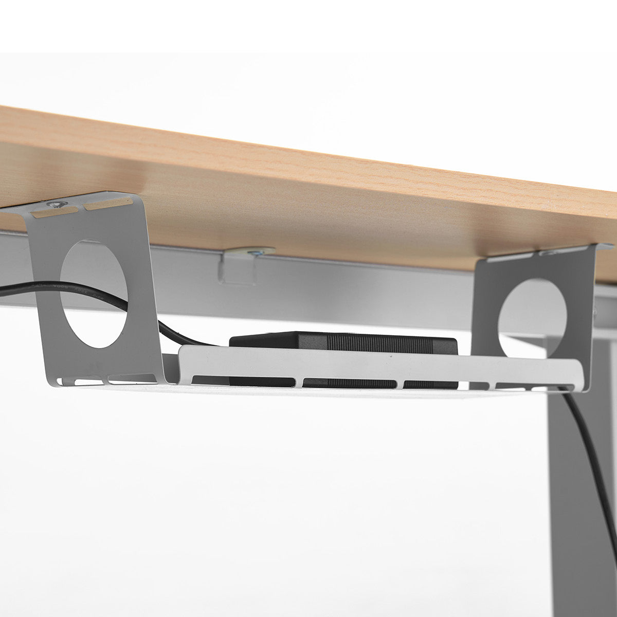 Ambiness höhenverstellbarer Schreibtisch FlexxPro 100x60 ahorn