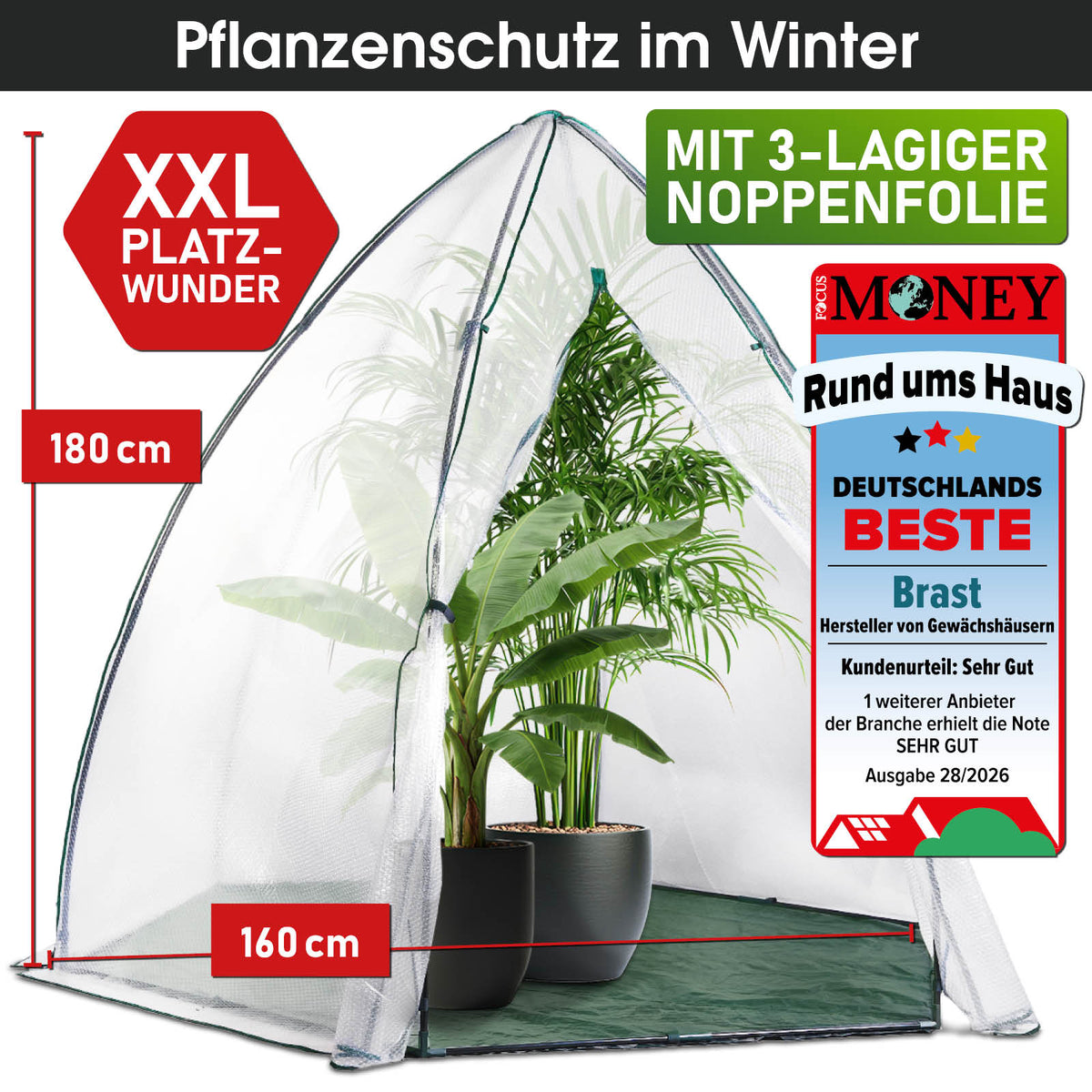 Brast Winterzelt ThermoProtect XL