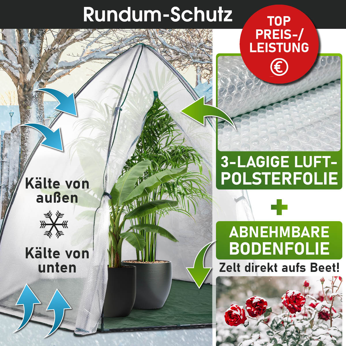 Brast Überwinterungszelt ThermoProtect XXL