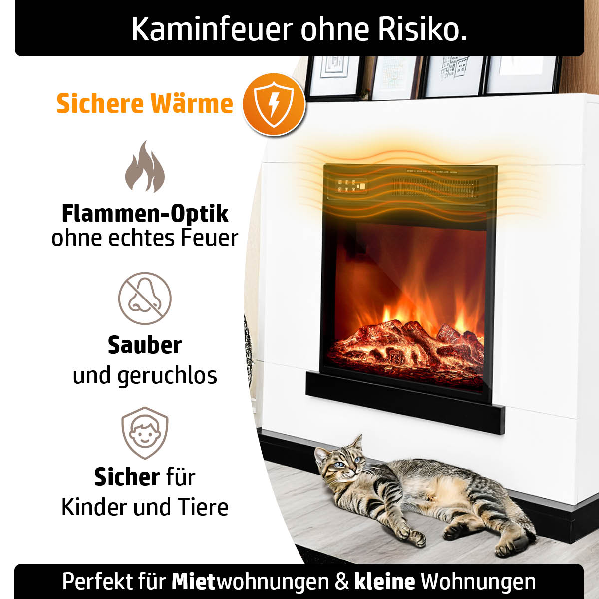 Ambiness Elektrokamin Flair