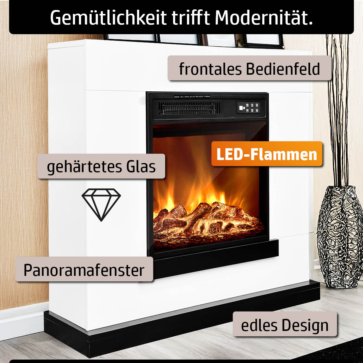 Ambiness Elektrokamin Flair