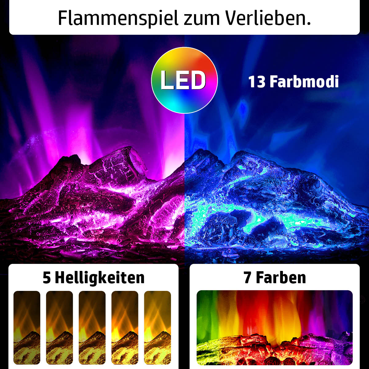 Ambiness Elektrokamin Fiona