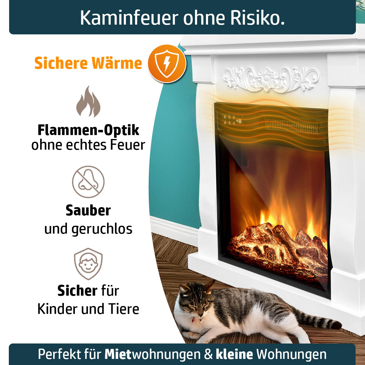 Ambiness Elektrokamin Fiona
