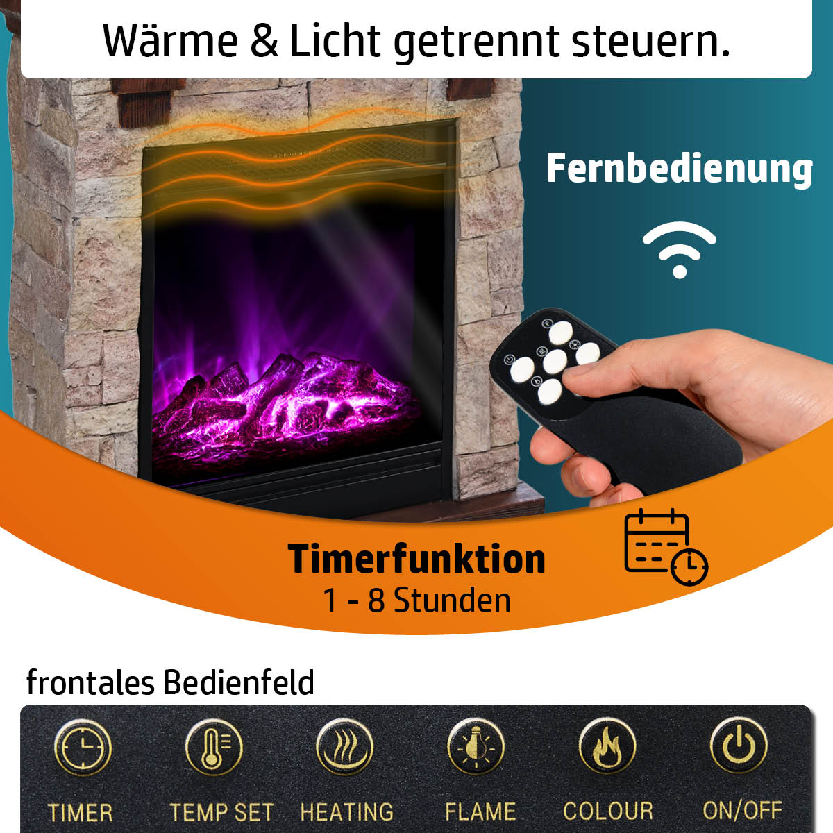 Ambiness Elektrokamin Terrano