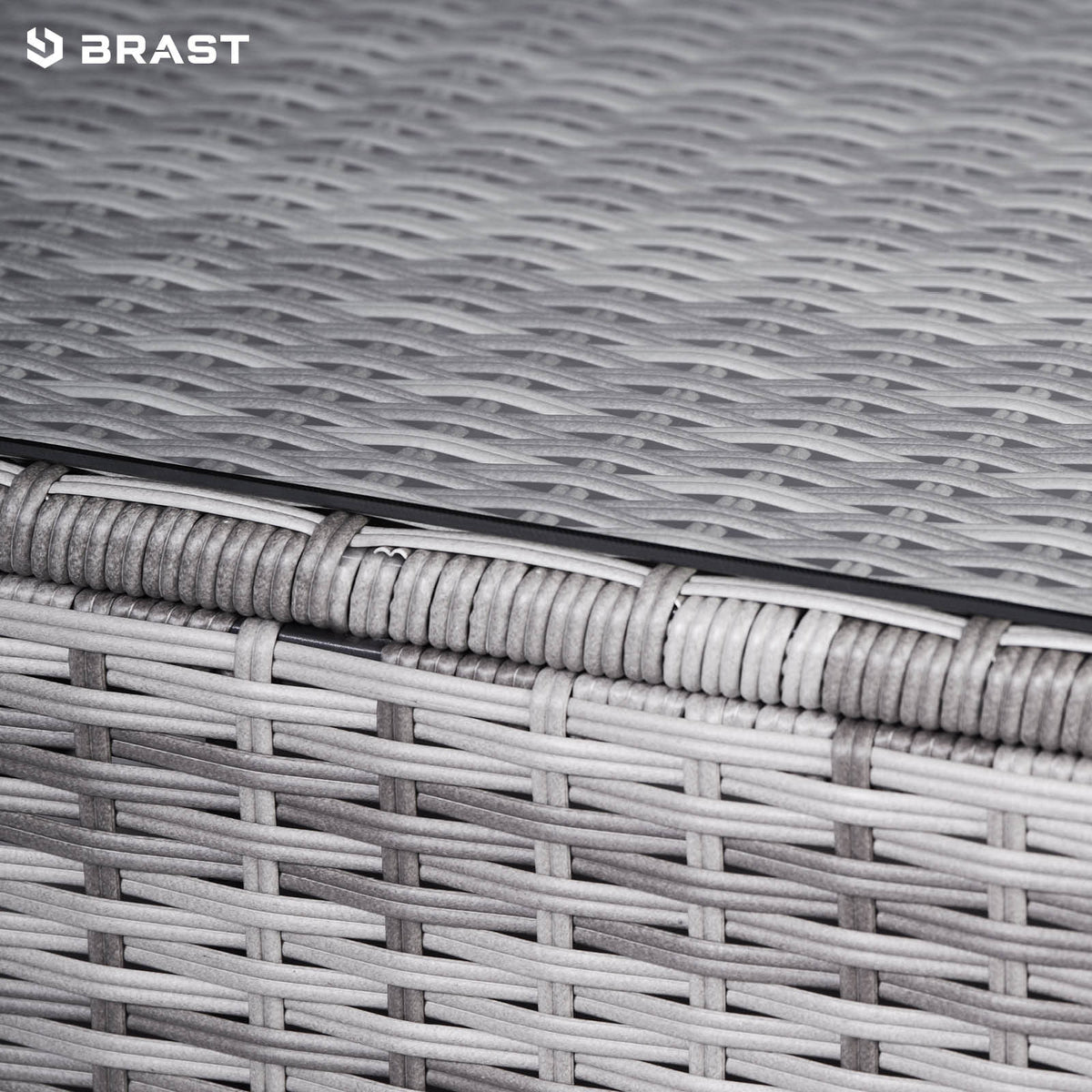 Polyrattan Gartenmöbelset PASSION grau
