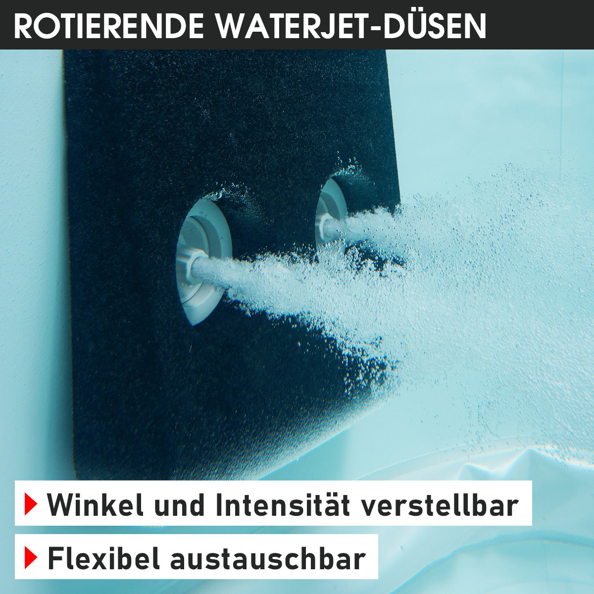 BRAST Mspa Whirlpool OSLO PLUS XL Maxi Set 6 Personen
