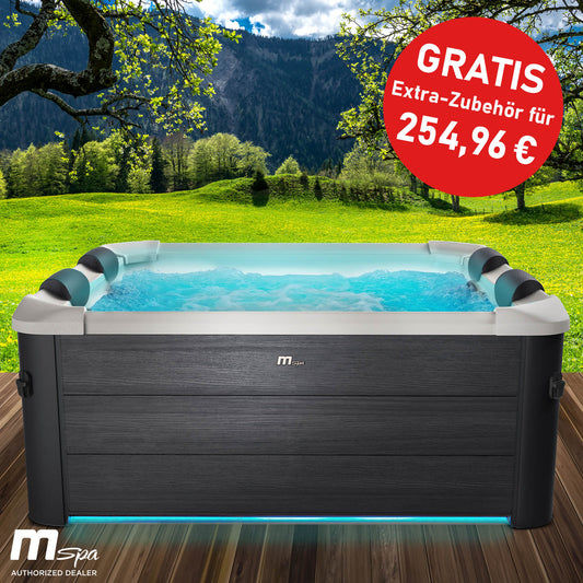 BRAST Mspa Whirlpool OSLO PLUS XL Maxi Set 6 Personen