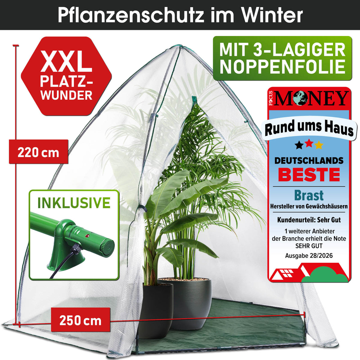 BRAST Frostschutz-Set XXL