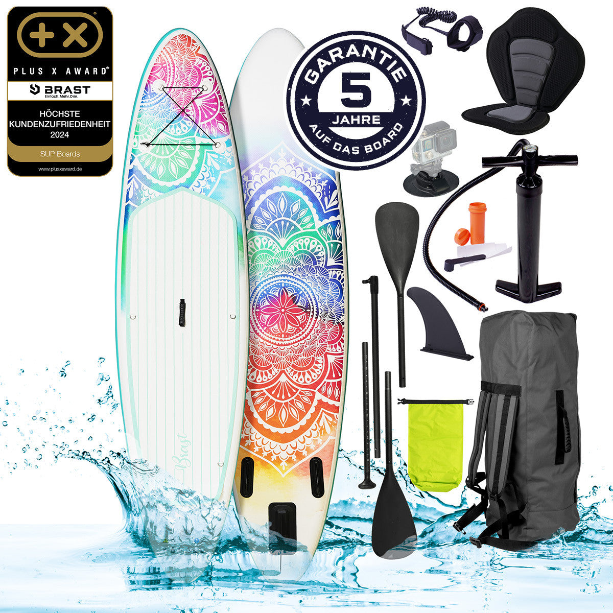 Aufblasbares SUP Board Set mit Sitz MANDALA 300